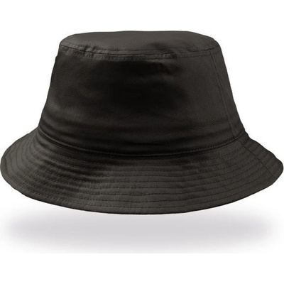 Atlantis Bucket Cotton Hat AT314 Black