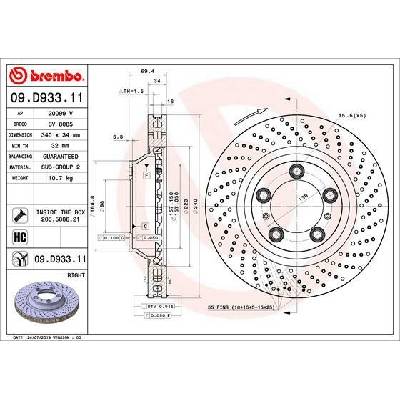 BREMBO 09.D933.11