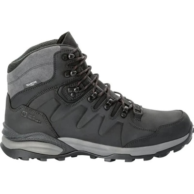 Jack Wolfskin Мъжки туристически обувки Jack Wolfskin Refugio Prime Texapore Mid Walking boots - Phantom - размер 40, 5 (EU) (019-0978-0213)