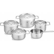 FISSLER Sada 5 hrncov s pokrievkami nerezová oceľ Pure Collection