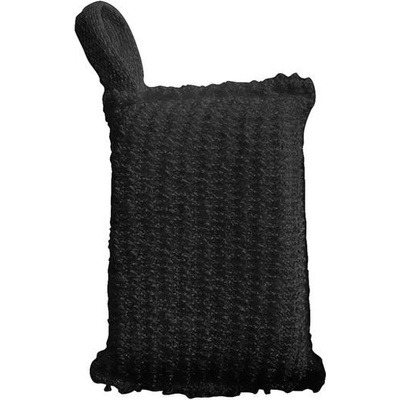 TORO Masážní žínka do koupele a sauny černá