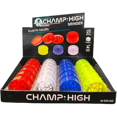 Champ High Plastová drtička klasik 42mm