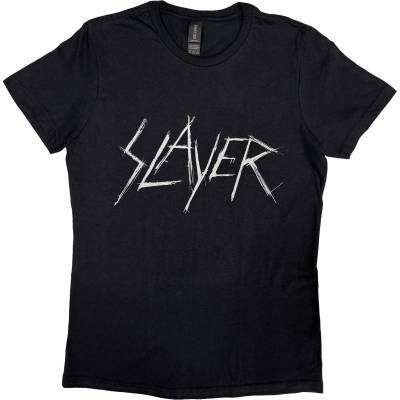 Slayer Scratchy Logo Black L Дамски Риза (SLAYTEE23LB03)
