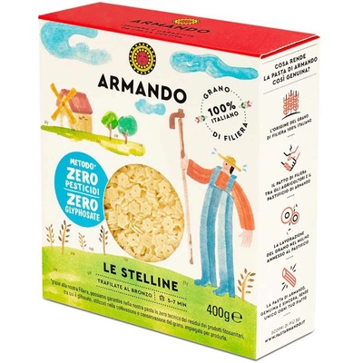 ARMANDO Паста Stelline за супа 400 гр. ARMANDO (ARM8005709280274)