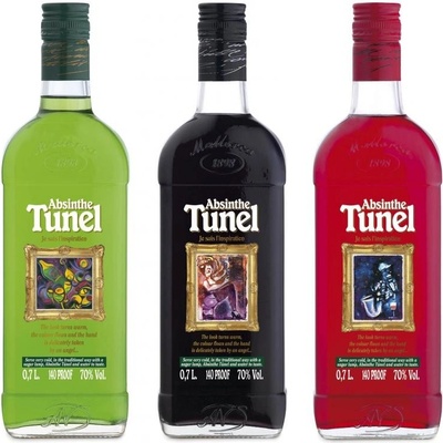 TUNEL ABSINTH GREEN 70% 0,7 l (holá láhev) – Zboží Dáma