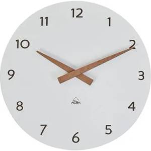 Alba Стенен часовник, 30 cm, ALBA, "Hormilena", бял HORMILENA BC (HORMILENA BC)