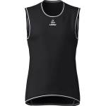 Löffler Мъжко синтетично термобельо Löffler Windproof Singlet Transtex Light 100 Synthetic base layer - Black / White - размер 48 (EU) (014-2639-0112)