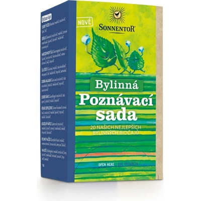 Sonnentor Bylinná poznávací sada bio čaj 28,5 g 20 sáčků