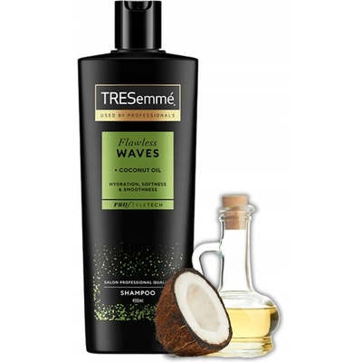 TRESemmé Flawless Waves 3 šampón na kučeravé vlasy 400 ml