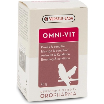 Versele-Laga Versele Laga Oropharma Omni-Vit пълен комплекс от аминокиселини и витамини за птички 25gr