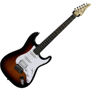 Arrow Guitars Електрическа китара Arrow ST 211 Amburst Rosewood/White by Arrow Guitars