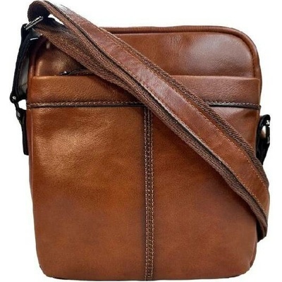 Katana pánská kožená Crossbody koňaková 98661-03