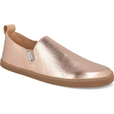 Barefoot dámské espadrilky Pegres BF82L 0.1 slip-on měděné