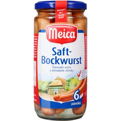 MEICA Párky Bockwurst 380 g – Zboží Dáma