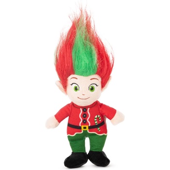 Image 1 of Амек Тойс Плюшена играчка Амек Тойс - Коледно тролче с бастунче, 26 cm (010642-4)