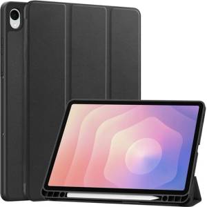 Gigapack Samsung Tab S11 5G GIGAPACK Tok стоящ, с кожен ефект, активен FLIP, моливник, ЧЕРЕН GP-177309 (GP-177309)