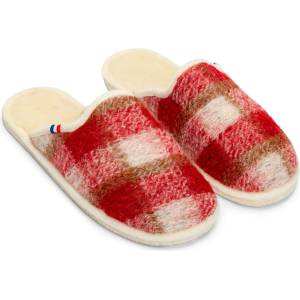 Espadrij Дамски пантофи Espadrij Women's Chausson Woolcheck House slippers - Rouge Check Big - размер 40 (EU) (126-0547-0215)