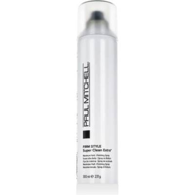 Paul Mitchell Firm Style Super Clean Extra стилизиращ лак за коса със твърда фиксация 300 ml унисекс