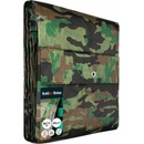 Tarpaulin plachta Khaki 8x12 m, 80 g/m, zakrývacia, oliva/kamufláž