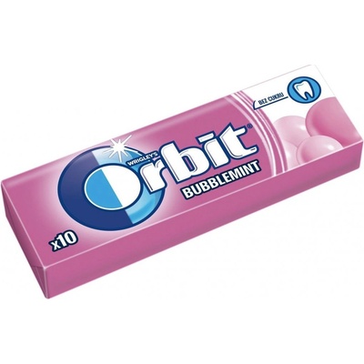 Wrigley's Orbit žvýkačky Bubblemint 14 g