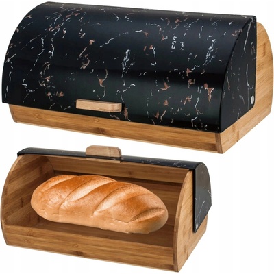 Chlebník jednodílný Brunbeste béžový, hnědý, černý bambusový – Zbozi.Blesk.cz