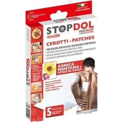 STOPDOL náplasti proti bolesti 9 × 14 cm 5 ks