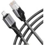 AXAGON Адаптер AXAGON ADE-CM15, USB-C към RJ-45 Gigabit Ethernet, 1.5 m (ADE-CM15)