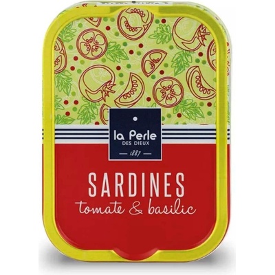 La Perle Des Sieux Sardinky s paradajkami a bazalkou 115 g