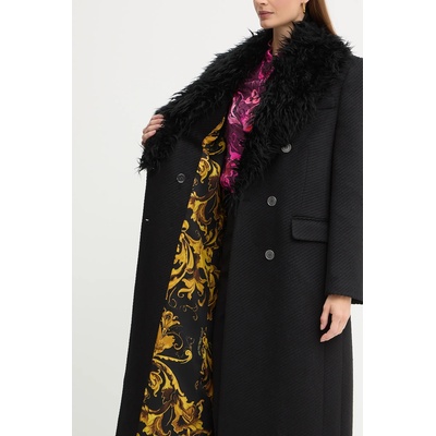 Versace Палто с вълна Versace Jeans Couture (79HAT418.N0342)