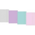 Interdruk Briefcase with elastic band A5+ Pastel (10pcs)