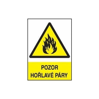 Pozor hořlavé páry, Fólie A6