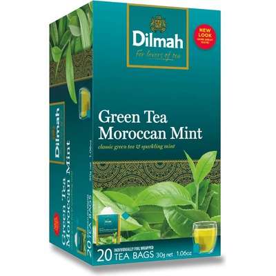 Dilmah Moroccan Mint čaj zelený marocká máta 20 x 1,5 g