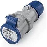 SCAME Промишлен подвижен контакт 2P+Е 16A IP54 серия Optima Scame (SC8-313.1643)