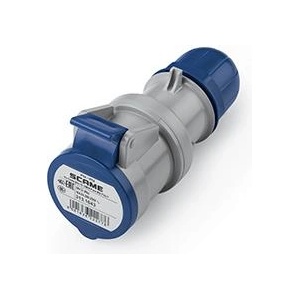 SCAME Промишлен подвижен контакт 2P+Е 16A IP54 серия Optima Scame (SC8-313.1643)
