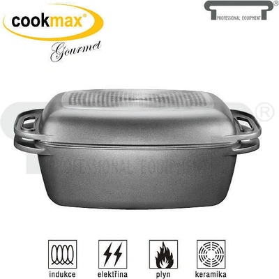 Cookmax GourmetPekáč XXL s víkem 42,8x26,2 cm 7,8 l 12,2 cm