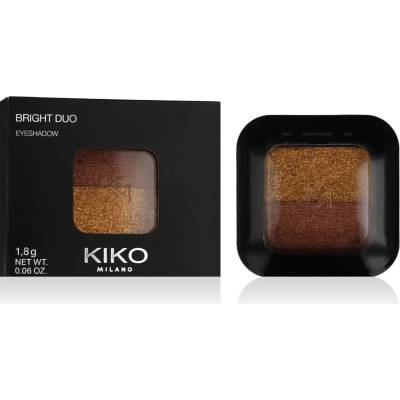 KIKO Bright Duo Eyeshadow 1, 8 g сянка 14 Orange Gold/Copper