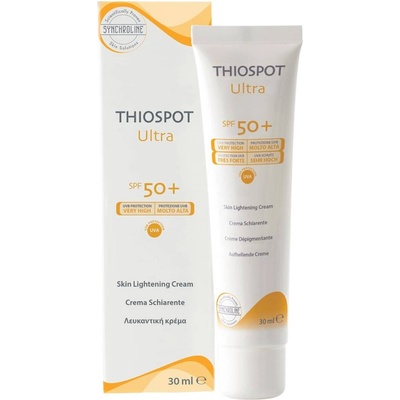 Synchroline Thiospot Депигментиращ крем за лице и тяло Ultra, SPF50+, 30 ml