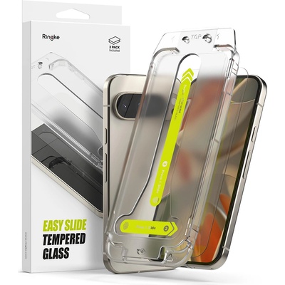 Ringke Протектор за Google Pixel 9 Pro XL (комплект от 2) - Ringke Easy Slide Tempered Glass - Clear