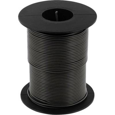 econ connect KL025SW50 lanko 1 x 0.25 mm² čierna 50 m