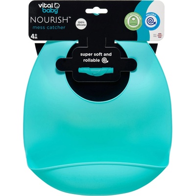 Vital Baby Силиконов лигавник Зелен Vital Baby (V-443930)