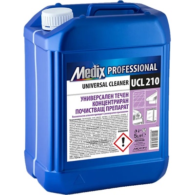 MEDIX professional, Универсален течен концентриран почистващ препарат, UCL 210, 5 литра