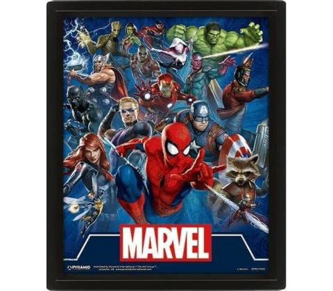Obraz 3D Marvel