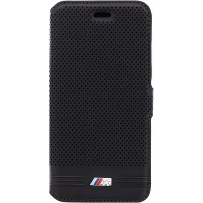 Apple Оригинален калъф страничен тефтер за iPhone 6 / 6S BMW BMFLBKP6MPEBIC черен