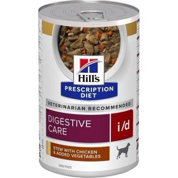 Hill’s Prescription Diet Adult Dog I/D Digestive Care Stew Chicken & Vegetables 12 x 354 g