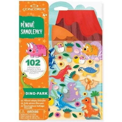 Concorde Penové samolepky Dino park