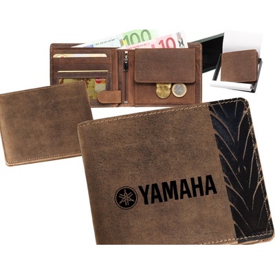 Kožené zboží Motorkářská Peněženka Yamaha 40
