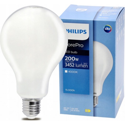 Philips LED žárovka E27 23W - 3452lm - 4000k Corepro Premium PHL-9290023730