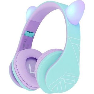 PowerLocus P2 Kids Cat Ears Purple/Teal 5060726253741