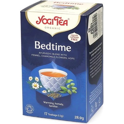 Yogi Tea Bedtime lepší spánek ajurvédský bylinný čaj 17 x 1,8 g