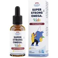 Osavi Super Strong Omega Kids, Extra silné Omega 3 pro děti, 1160 mg, citrón, 50 ml